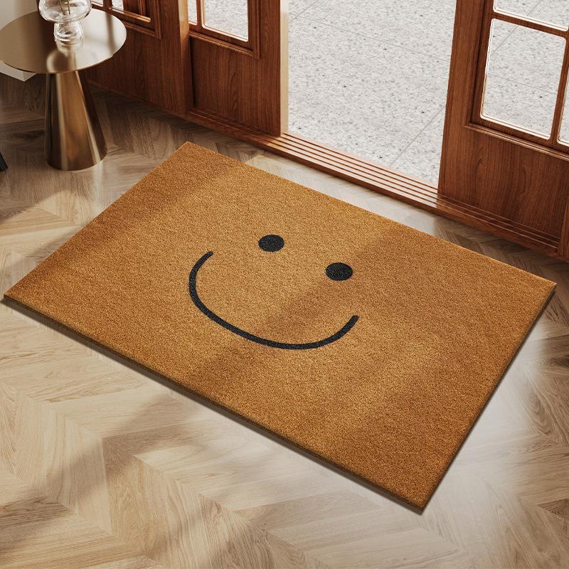 VIKAMA Casual Farmhouse Front Doormat Anti Slip Water Resistant Easy Clean Mat For Entryway Outdoor Porch Home Decor