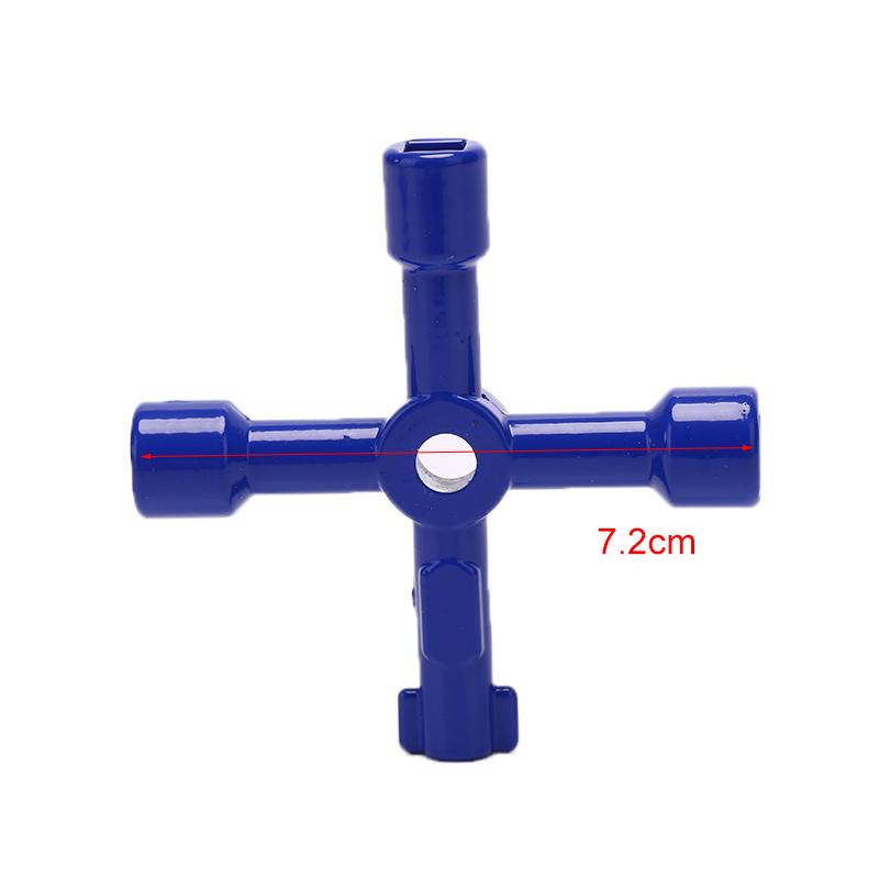 1Pc Multifunction 4 Ways Universal Triangle Wrench Key Plumber Keys Triangle