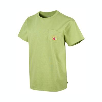 Vans Fruit Pockets Soft Pocket Skin-Friendly Versatile Sports Short Sleeve T-Shirt Women Tops Green VN000GTCCR0