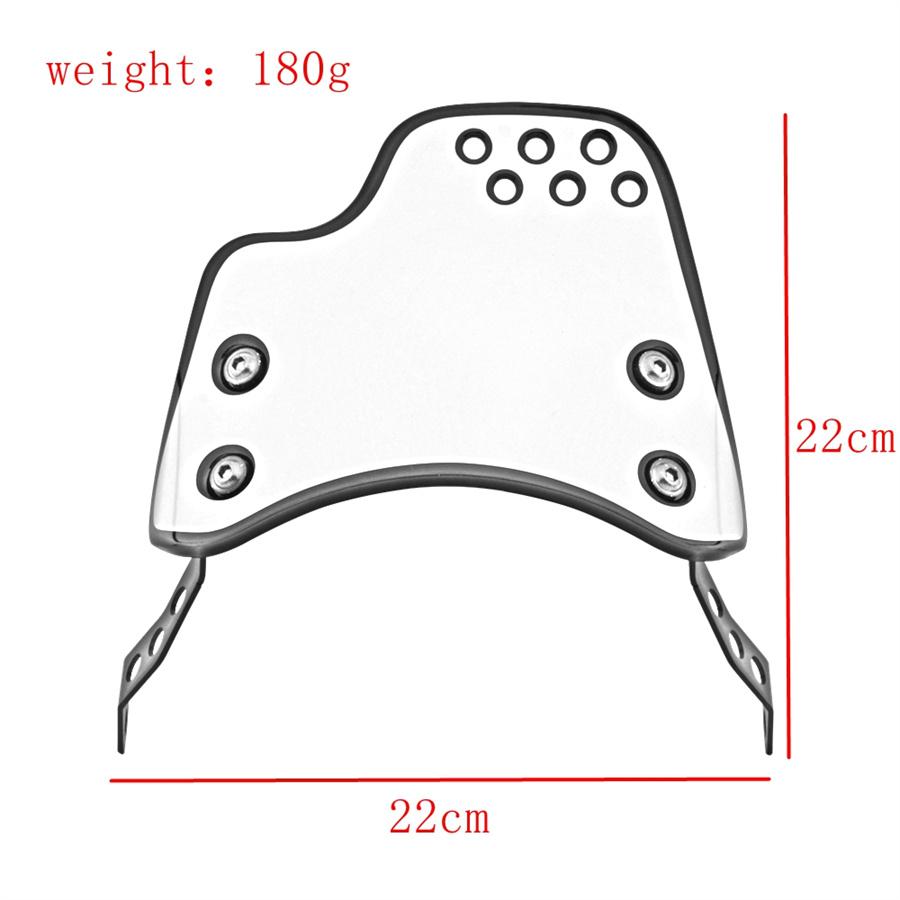 

Ветровое стекло мотоцикла Ветрозащита Универсальное для Honda для Yamaha для Suzuki