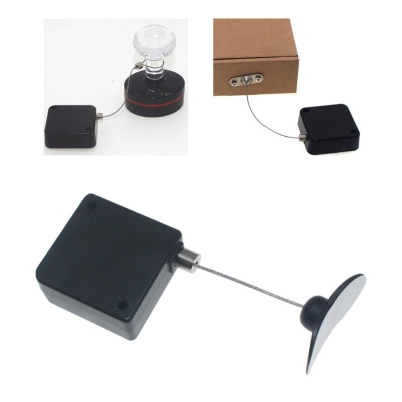 Pack of 1/2/4 Retractable Remote Control Tethers with Adjustable Leashes for TV and DVDs Prevents Loss