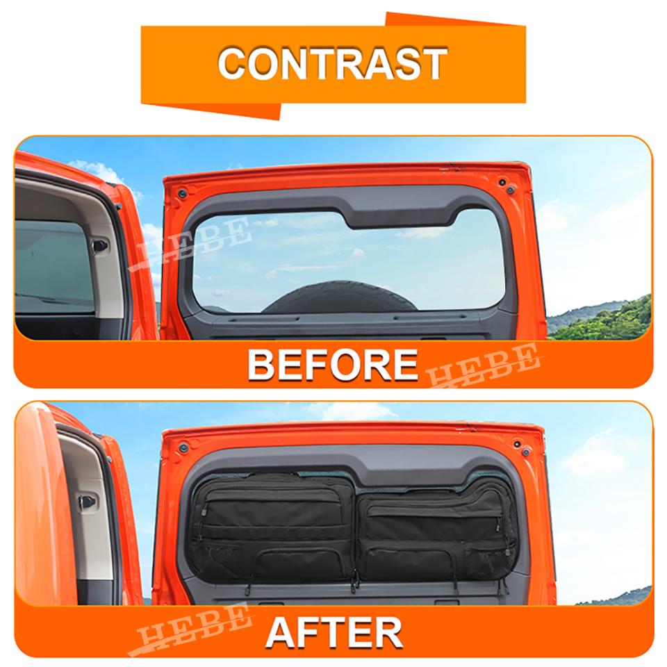 HEBE Oxford Cloth Tailgate Storage Bag Fit for GWM Tank 300 2021 2022 2023 2024 2025 Accessories