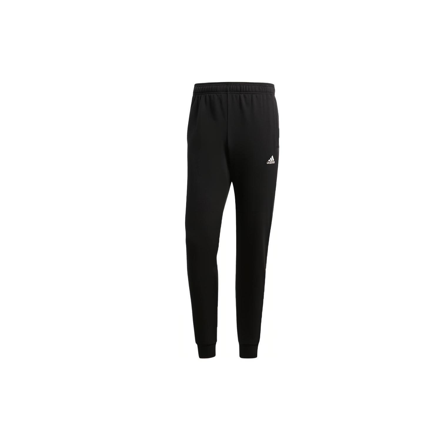 adidas Essentials French Terry Pants Knitted Sport Trousers Men s Black BK7433 XL