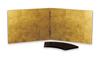 Kishu Lacquerware, Gold Leaf Applied, Princess-themed Folding Screen, Plain, with Flower Stand, 22-87-7, Screen, Folding Screen Painting, Partition, J