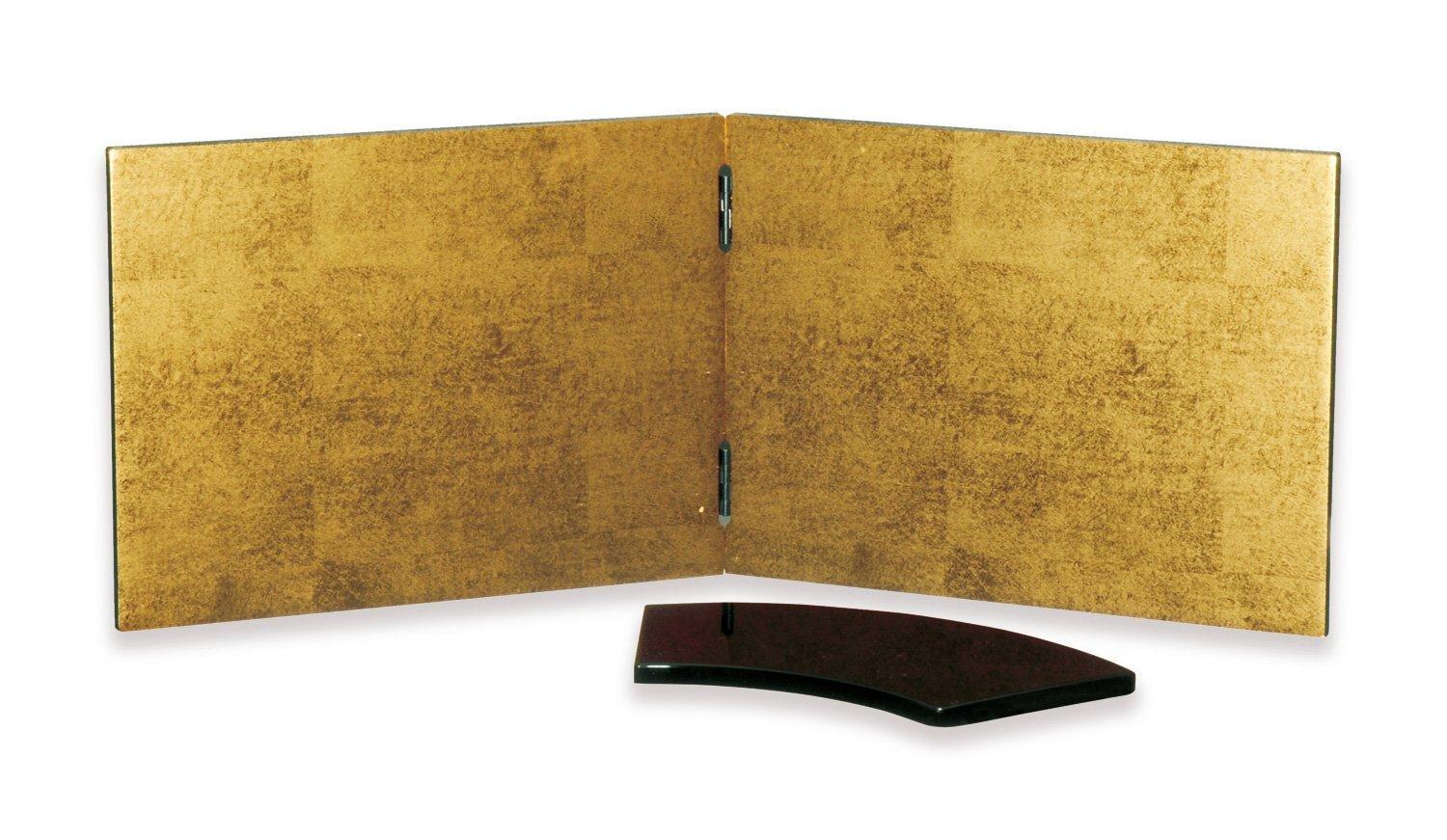 

Kishu lacquerware, gold leaf applied, princess-themed folding screen, plain, with flower stand, 22-87-7, screen, folding screen painting, partition, J