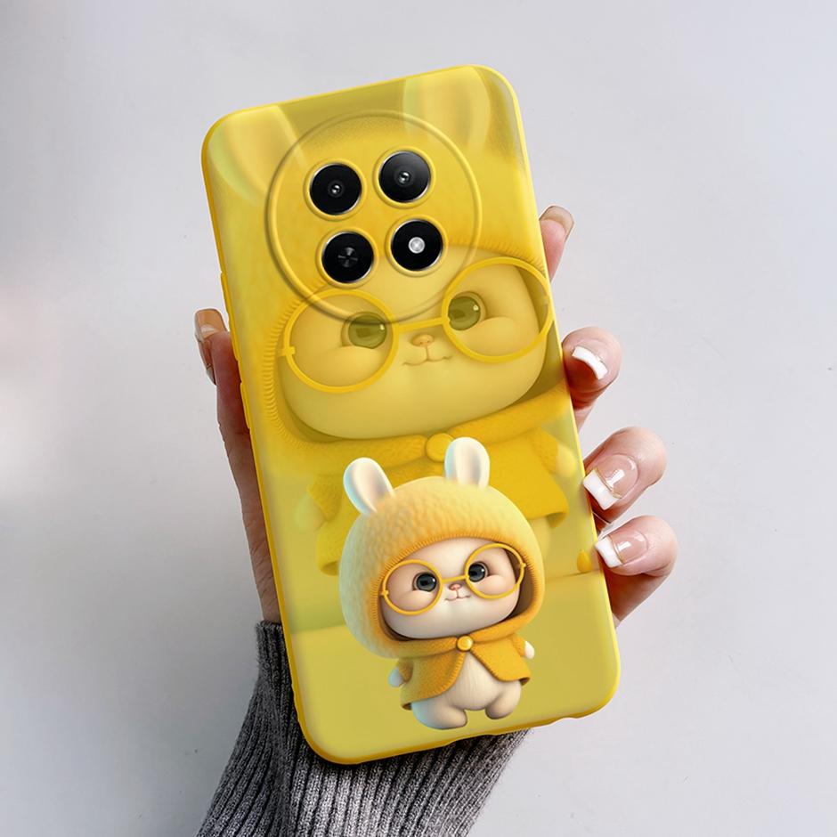 Coques Fundas Soft Silicone Shell For OPPO Realme 12 5G Protection Back Coques Mobile Phone Shell For Realme 12x 5G Back Cases