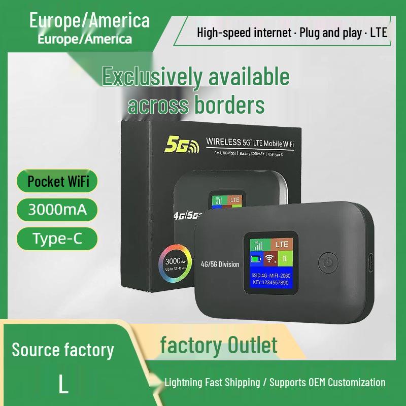 5583 European Version 4G LTE Pocket WiFi Router for Car, Middle East, Africa, and Libya Hotspot