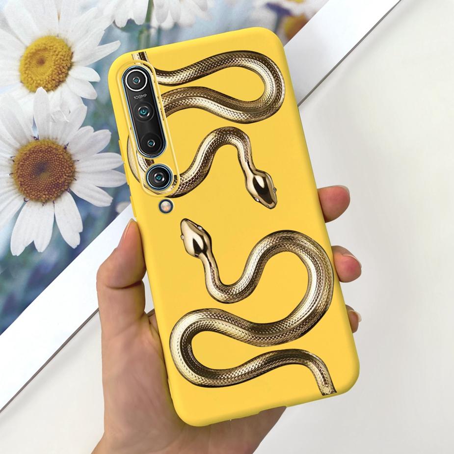 For Xiaomi Mi 10 Pro Case Cute Fashion Painted Cover Soft TPU Shockproof Phone Case For Xiaomi Mi 10 Lite Mi10 Pro 5G Full Coque