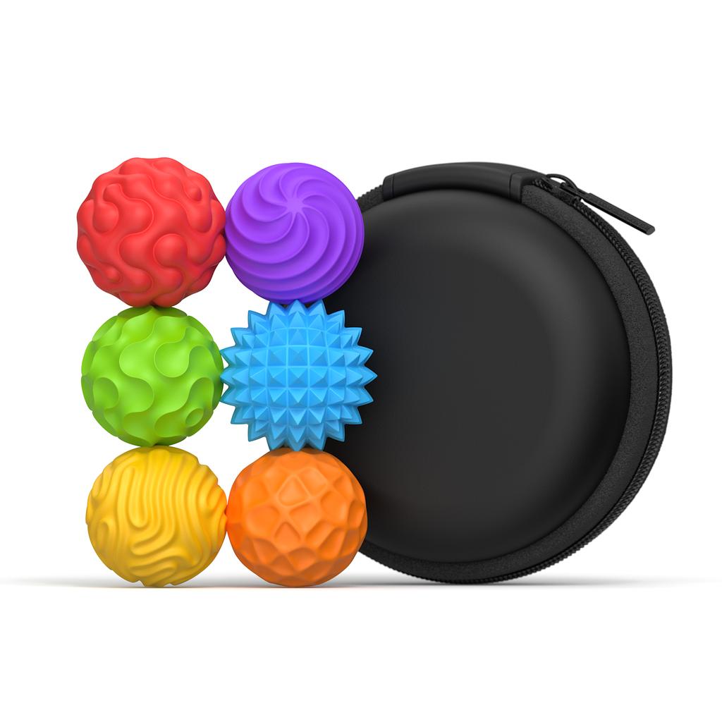 Upgraded Second Generation Silicone Magneti Balls Fidget Toy Worry Balls Autism Calming Toy Kid Adults Relief Stress Sensory Toy