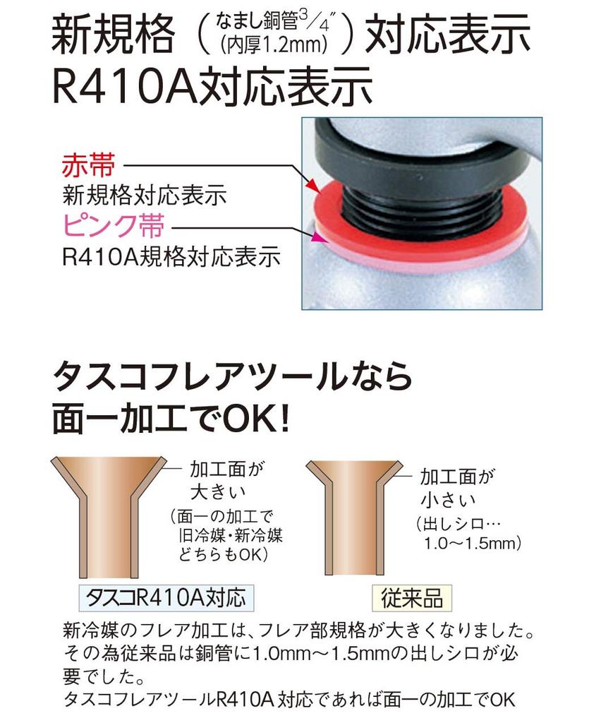 Ichinen TASCO TA550HB Quick Handle Flare Tool