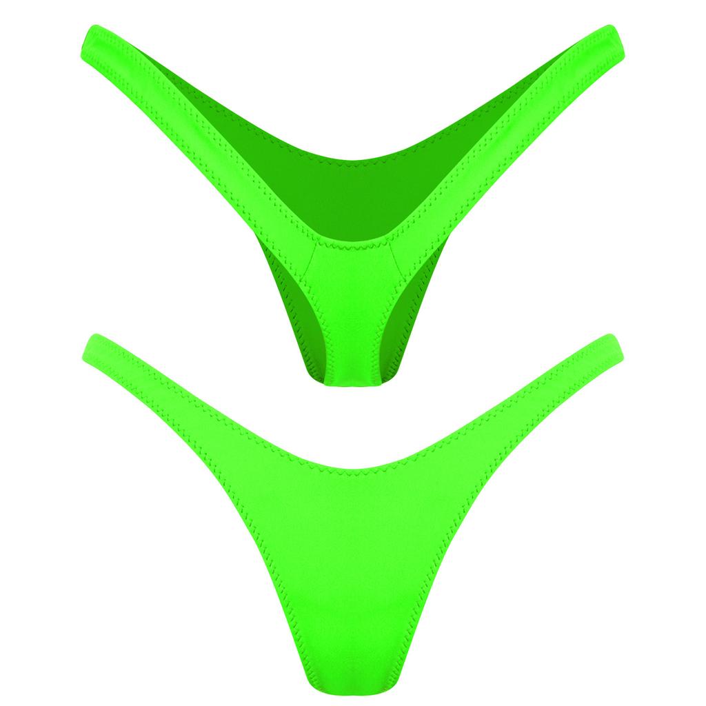 Womens V Shape Thong T-back G-string Panties Mini Bikini Briefs