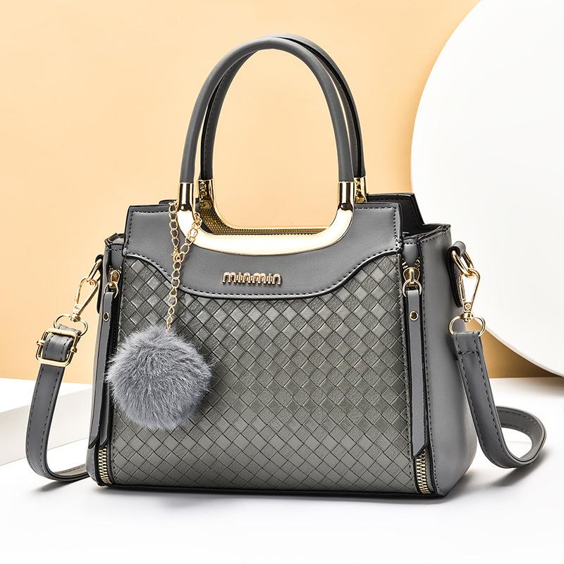 

Новая сумка в клетку, большая вместимость, женская сумка, модная и простая сумка через плечо на одно плечо, женские сумки-шопперы