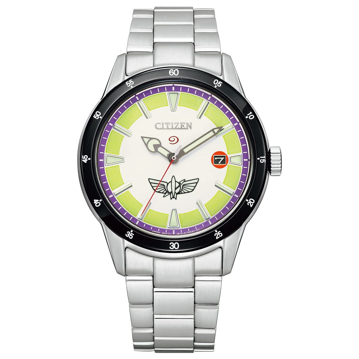 

[Citizen] Часы Citizen Collection CITIZEN Disney Collection CITIZEN COLLECTION World Limited 800 штук Eco Drive AW1166-66A Мужские серебристые