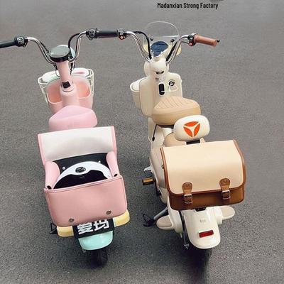 Geantă de depozitare spate pentru scuter electric și bicicletă: Compatibil cu modelele Yadea, Aima, Luyuan