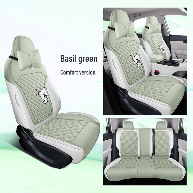 2026 Geely Galaxy Xingyuan Freedom Edition Car Seat Cover - 410 km Range, All-Season, Full Coverage, Cartoon Design.