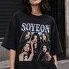Custom So Yeon Name Kpop Shirt and Kids Tshirt, Personalized Dle Tee, Vintage Idol Collage SweatShirt and Kids Tshirt, Kpop Concert Outfit, Fan Gift
