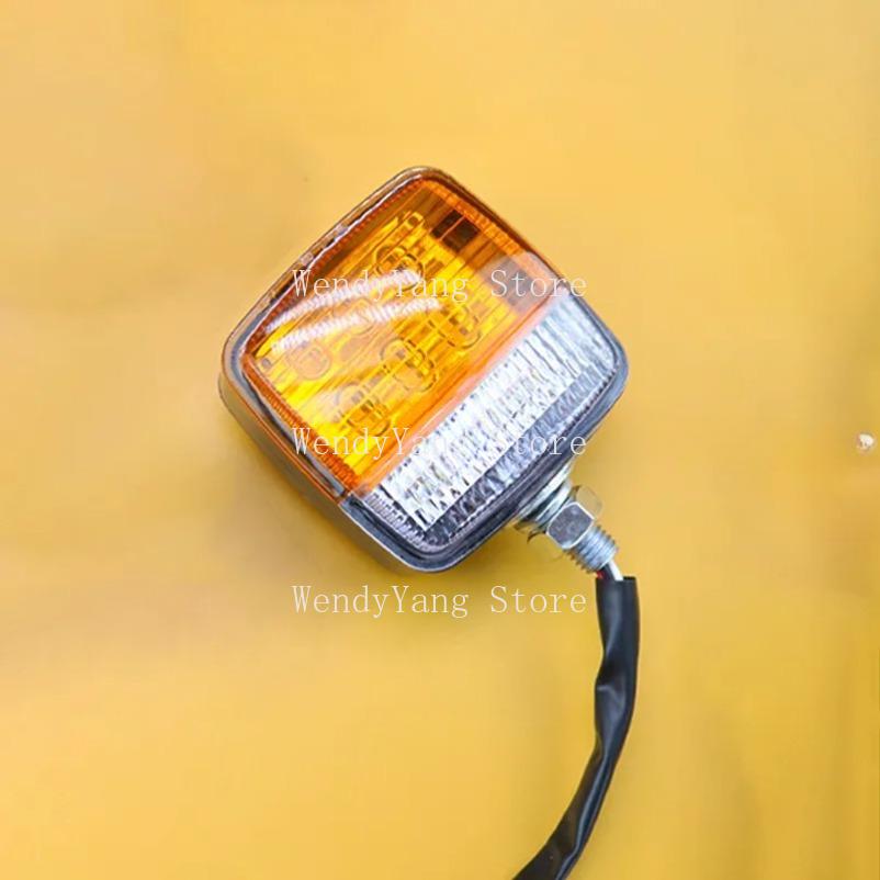 1PC 12V-80V LED Forklift Warning Double-sided Turn Signal Brake Front Head Light
