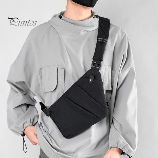 Storage Bag Anti Theft Travel Slim Sling Large Capacity Anti-theft Zipper Closure Adjustable Crossbody for Women Men Shoulder