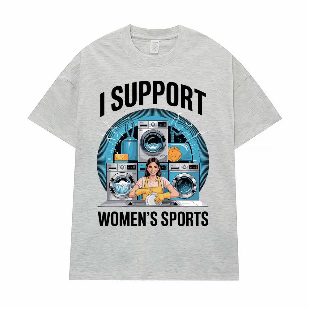 Apoyar la diversión deportiva feUnisexina camiseta ofensiva Harajuku ropa feUnisexina camiseta de cuello redondo de tendencia retro