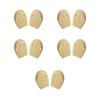 10Pcs High Heel Protectors Pads Soft Sponge Forefoot Cushion Anti Blister Adhesive Shoe Inserts For Women Dress Shoe