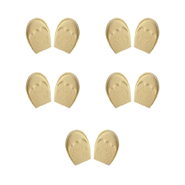 10Pcs High Heel Protectors Pads Soft Sponge Forefoot Cushion Anti Blister Adhesive Shoe Inserts For Women Dress Shoe