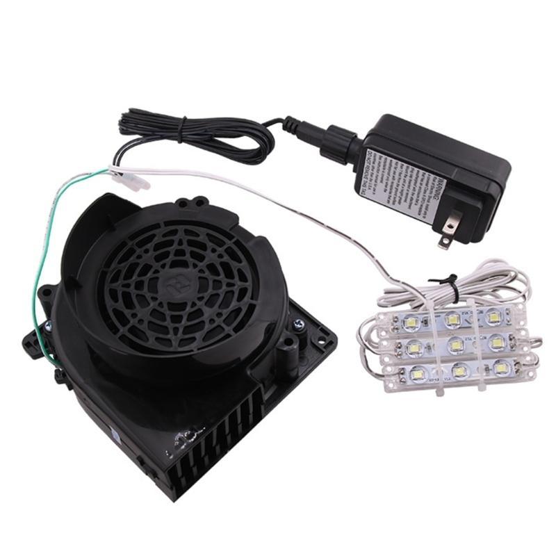 

Воздуходувка со светодиодной подсветкой Водонепроницаемый вентилятор Мотор воздуходувки для Хэллоуина Рождества CHINA