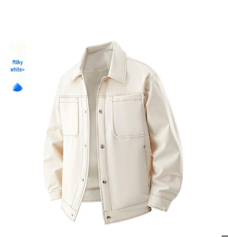 Men's Spring/Autumn Fashionable Lightweight Workwear Jacket