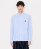 Men'S Bokeh Flower Crest Casual Shirt_K265Ami602Bla