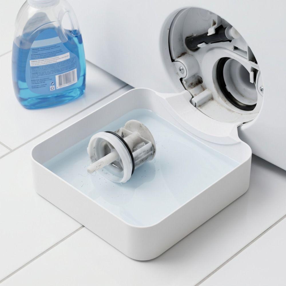 Simple Washing Machine Drain Tray Leak-Proof Drain Pan Washer Drain Guide Tray Household