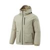 Li Ning Hot Pot Down Series Infraroșu Îndepărtat Cald Versatil Rezistent la Frig Casual Gore-Tex Imprimat Fermoar Jachetă de Iarnă din Puf Bărbați Jachetă AYMU223-2