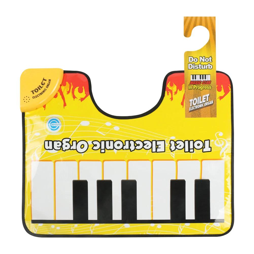 

1-5Pcs Music Piano Hygienic Blanket Potty Piano Sounding Rug Bathroom Funny Toe Music Keyboard Floor Mat Xmas Toys for Kids