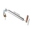 Rolling Pin Stainless Steel Comfortable Grip Kitchen Utensil Pizza Dough Roller for Pizza Dumpling Baking Pastry Dough Bread