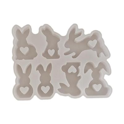 Easter Rabbit Silicone Molds Candle Moulds Food Grade Safe Crafting Molds Perfect for Holiday Making Candle Ornament