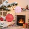 16Pcs Christmas Ball Ornaments Baubles Party Supplies Decorations Xmas Balls for Festival Party Birthday New Year Anniversary