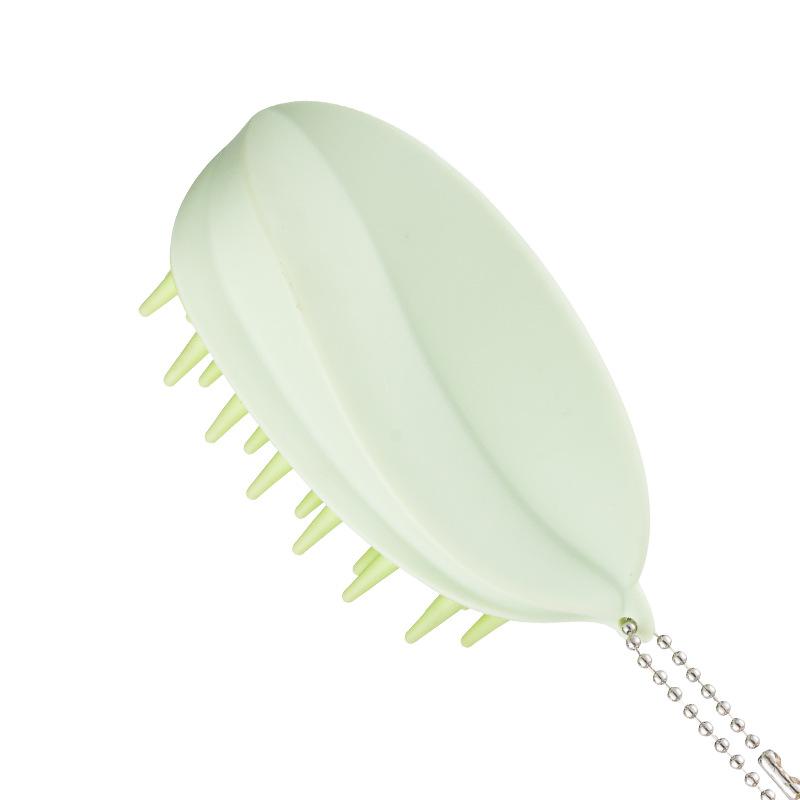 1pcs Silicone Scalp Brush Hair Washing Massager Comb for Sensitive Scalp Care and Daily Shower Routine