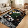 Attack-on-Titans Anime Floor Mat Soft Thickened Absorbent Non-Slip Bedroom Living Room Door Mat Home Decor Flannel Rugs