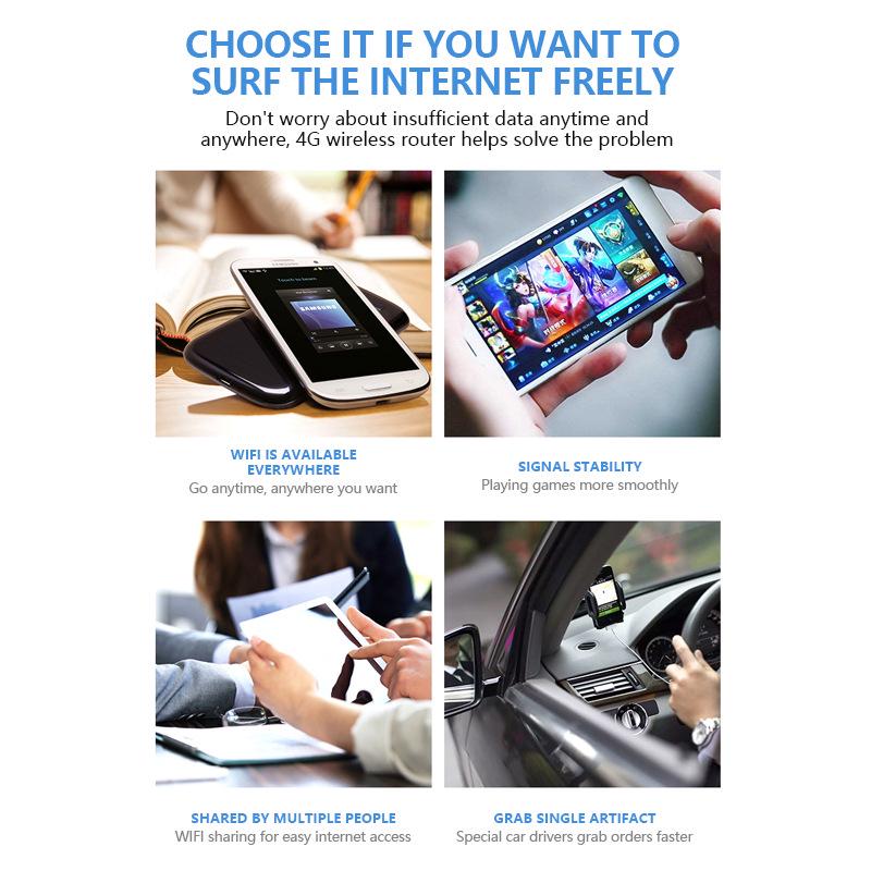 Portable 4G WiFi Router for Car - Indonesia & Southeast Thailand