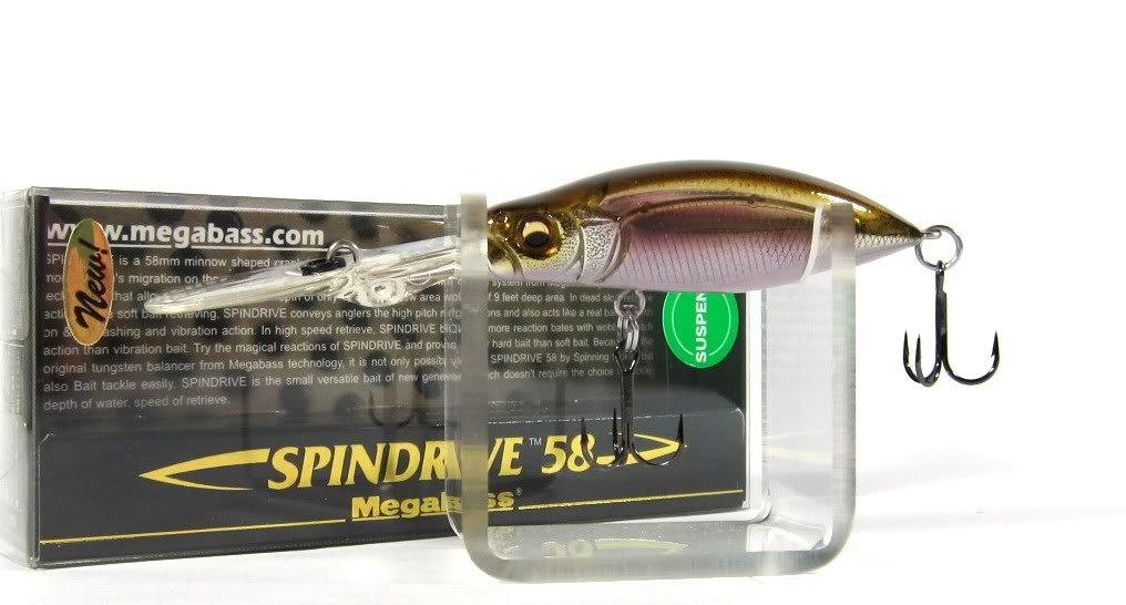 

Megabass Lure SPIN DRIVE 58 SP ITO Smelt