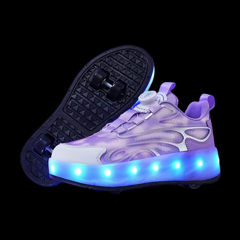 Bozong USB Charging LED Roller Skate Shoes