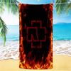 1pc Rammstein Heavy Metal Beach Towel,quick Drying Absorbent Beach Towel,outdoor Sports Swimming Beach towel,Soft and Comfortable Y73067