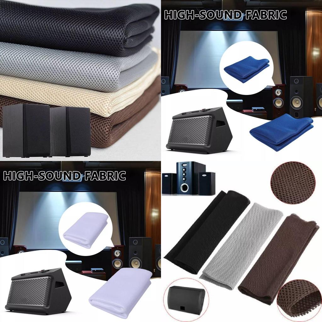 Univerzální tkanina pro akustické reproduktory pro odolnost proti prachu a čistý zvuk v různých velikostech