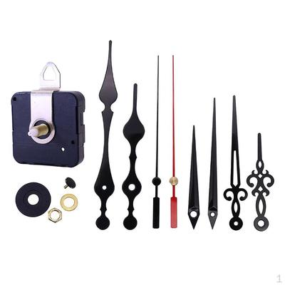 Quartz Clock Movement Mechanism & 3Pairs Hand Wall Repair Tool Parts