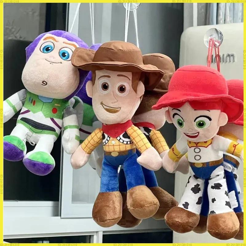 Toy Story Woody Buzz Lightyear Jessie High Quality Soft Plush Dolls Lovely Stuffed Anime Toys Room Decor Xmas Gifts For Girls