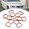6PCS Intake Manifold Gasket 1167807480 Fit BMW E90-93 F10 F11 F07 X5 X6 N57