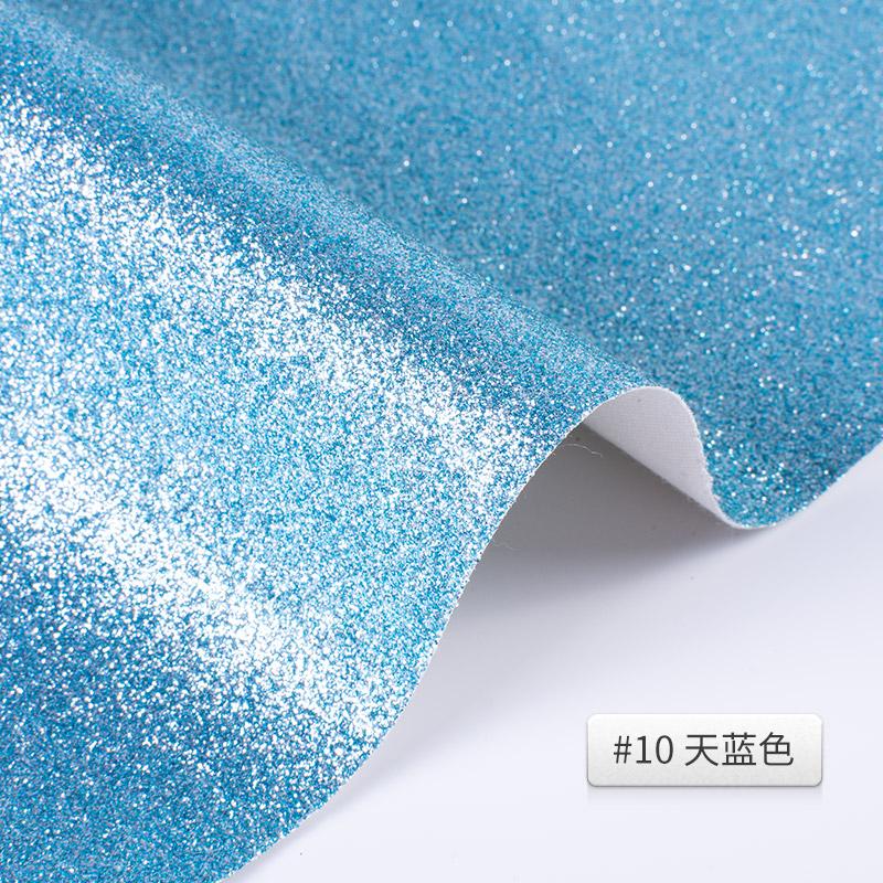 Faux Leather Fabric Glitter By The Meter for Upholstery Sofa Covers Diy Sewing Sequin PU Cloth Decorative Thickened Black White