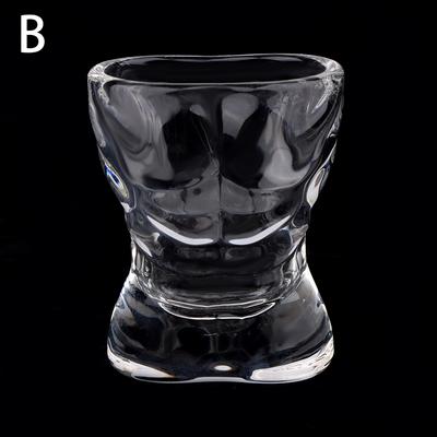 1 stuks Unieke Bierbeker Grappige Mannen Vrouwen Lichaamsvormige Transparante Wijnglas Bar Drinkware Cocktailmok Koffie Sap Theekop