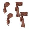 Piratenhut-Gürtel-Set, Unisex, einfarbig, Cosplay, Vintage, mittelalterliche Renaissance, Schnürung, verstellbare Leistung, Requisite, Kleidungszubehör