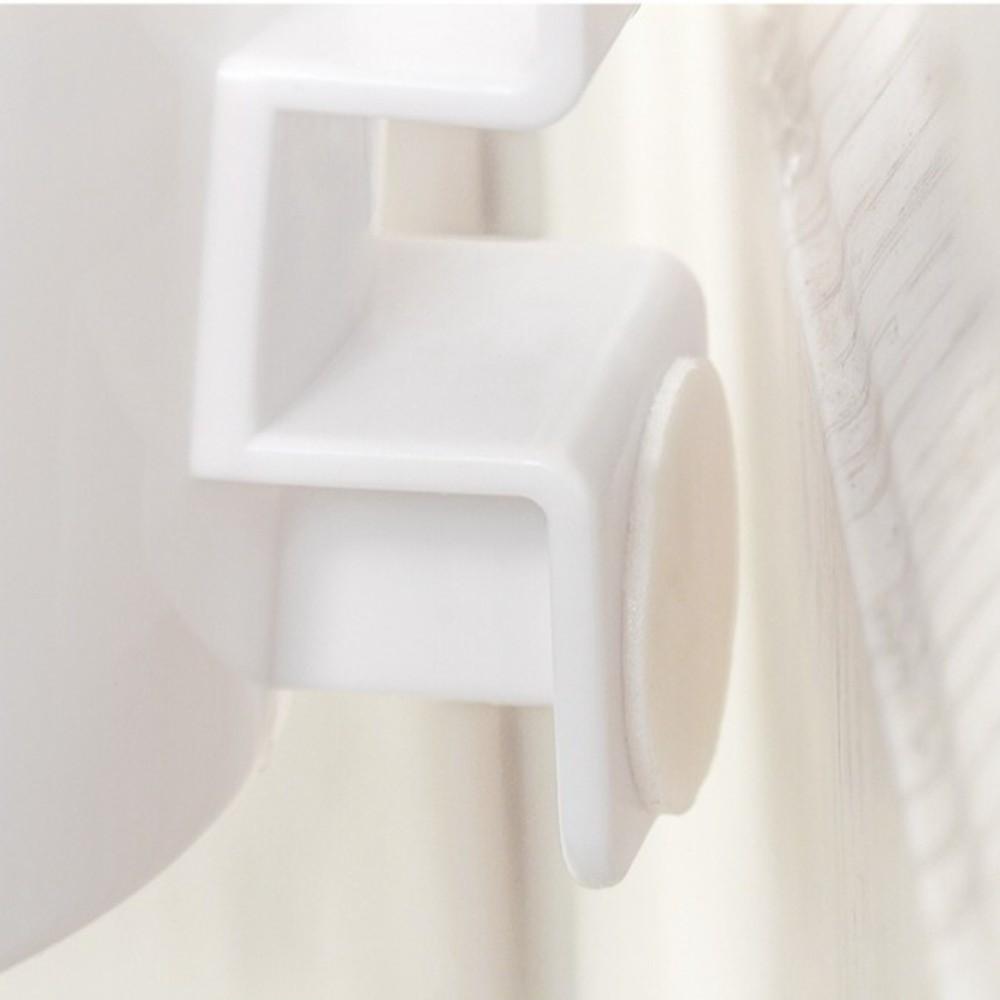 Self-adhesive Hair Dryer Stand Moisture-proof Duct Storage Rack Wall Storage Rack Space Saving