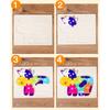 1PCS 3D Puzzle Wooden Animal Jigsaw Puzzle Early Education Color Sorting Learning Educational Toys for Toddlers Gift