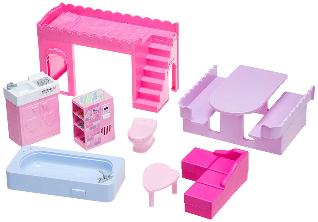 TAKARA TOMY Chime Ping Pong Hirobiro Licca-chan Yutari-san